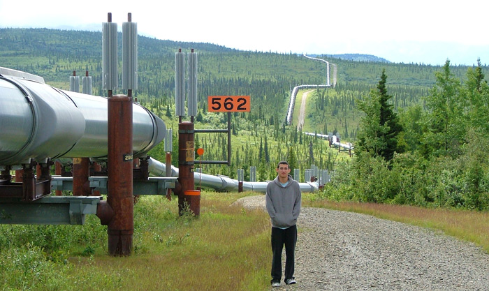 קו הנפט Tran Alaska Pipeline-  Taps